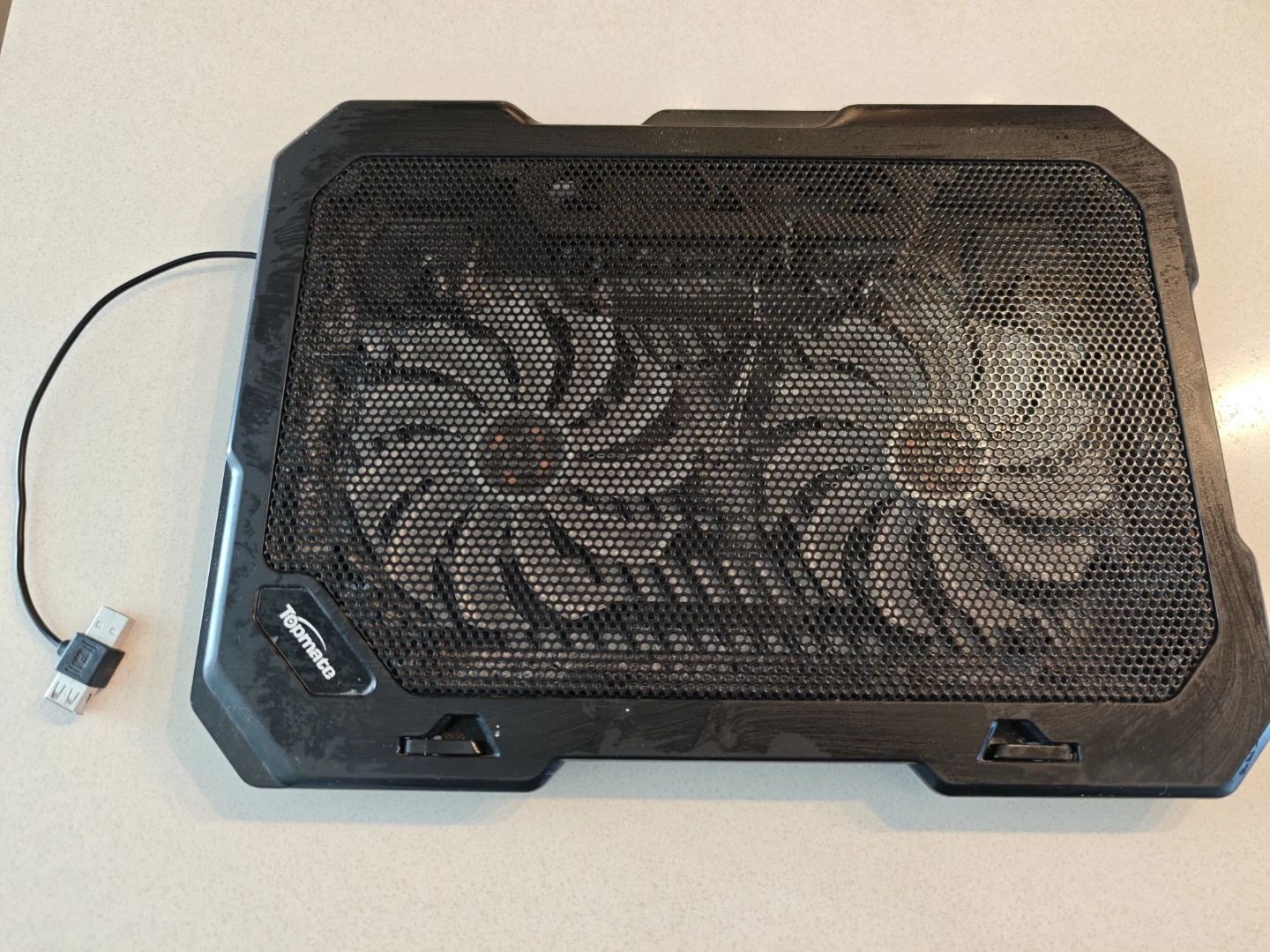 Techmax Laptop Cooling Pad with Dual Fans