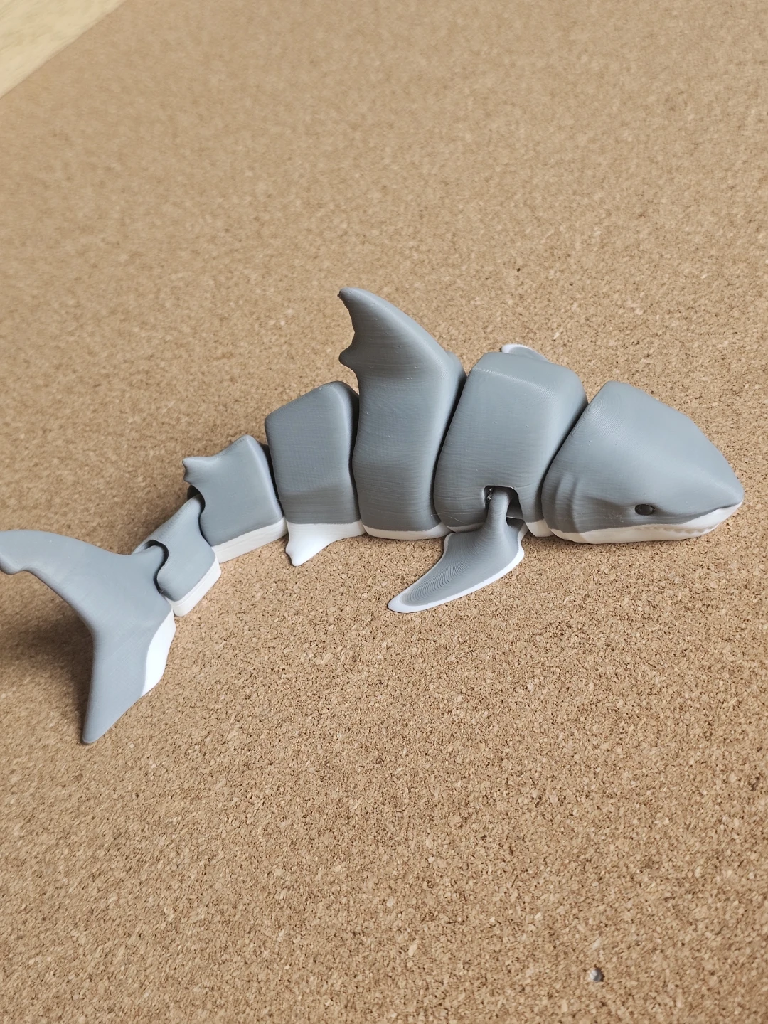 3d printed Grey Shark Toy - photo 2