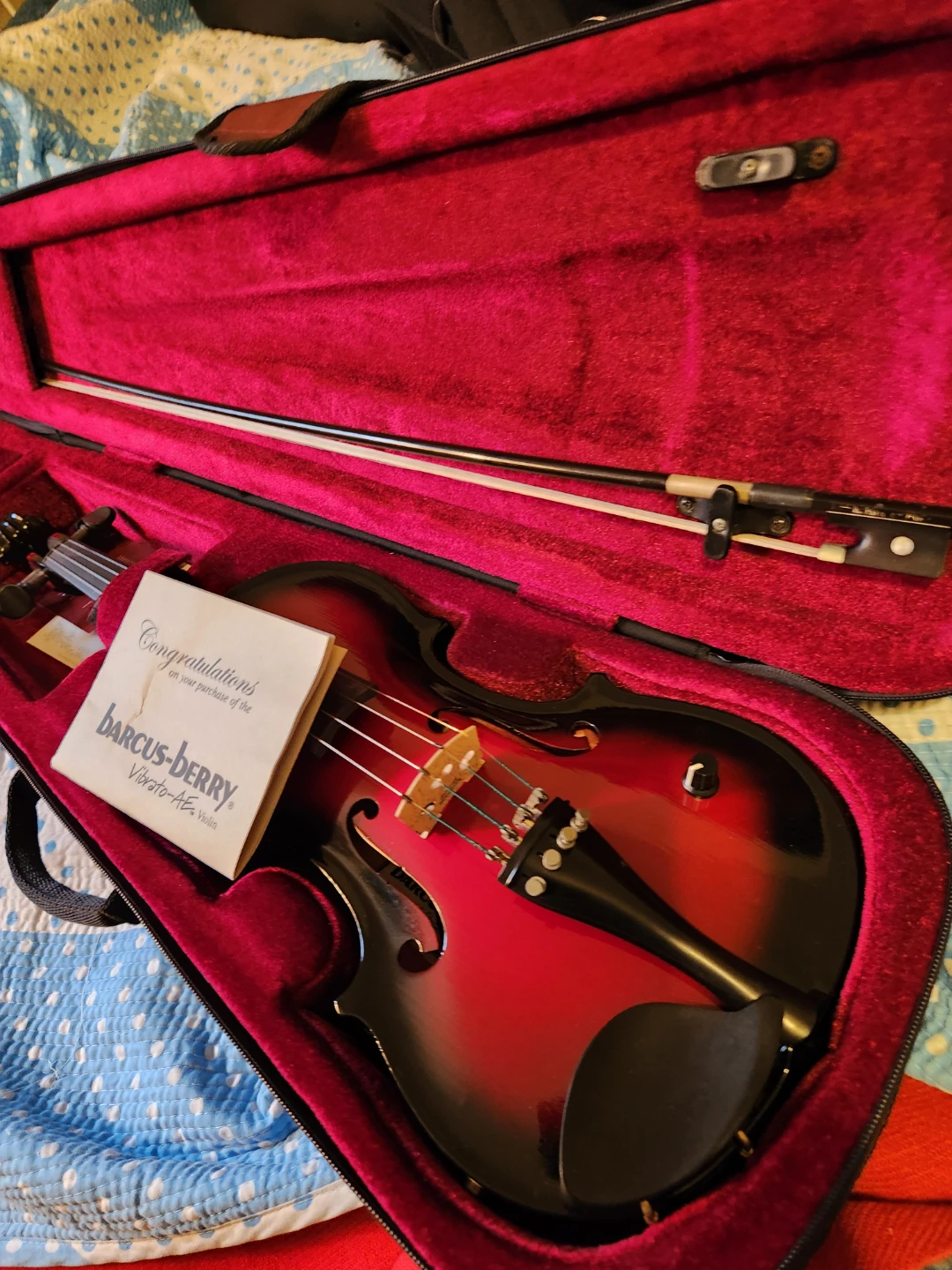 Barcus-Berry Vibrato-AE Violin - photo 4