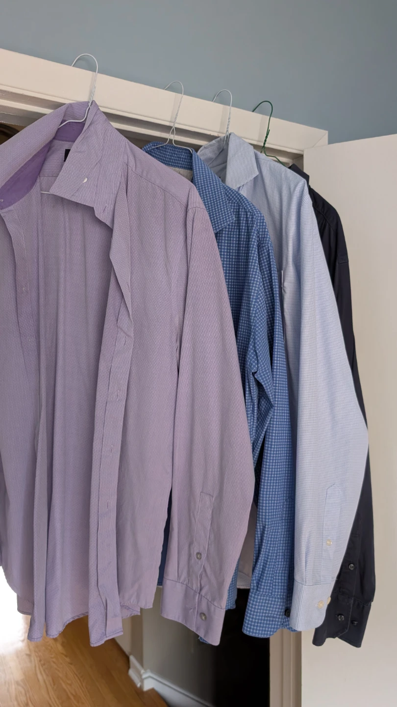 *Bundle* 4 Men's Dress Shirts - Large - photo 5