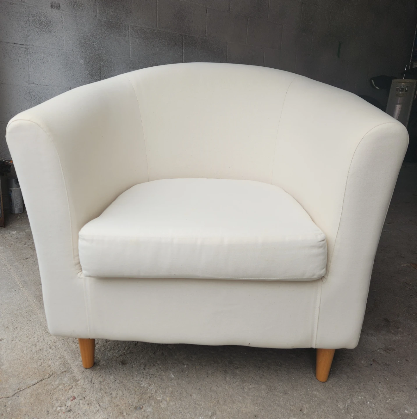 Cream Accent Chair
