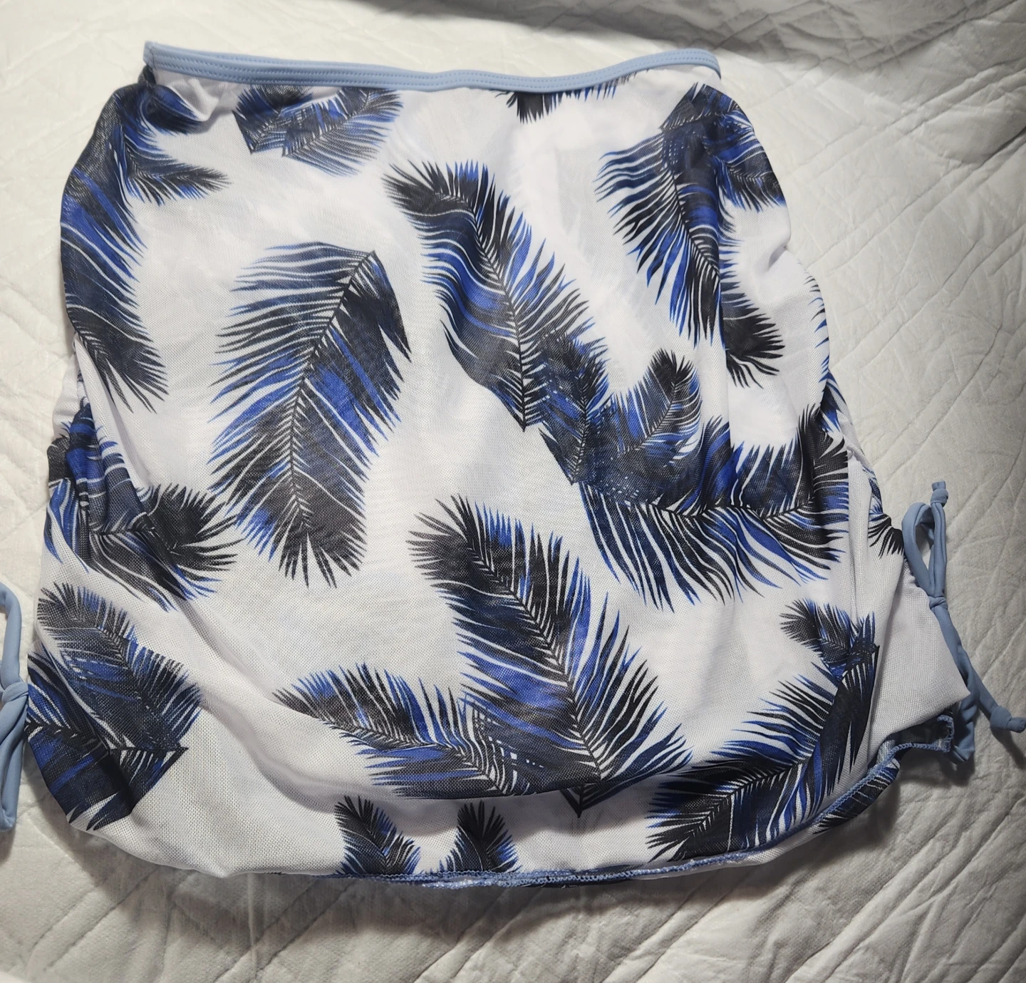 Sheer Swim Cover-Up Skirt