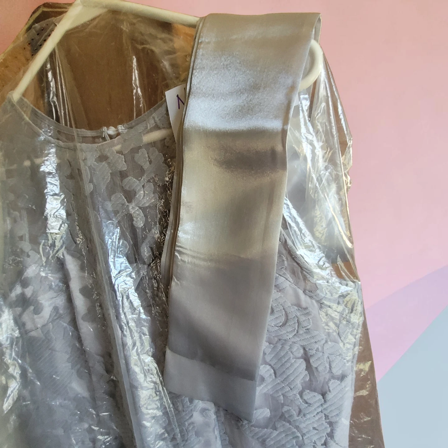 ♥️ New Gray Formal Dress Large - photo 2