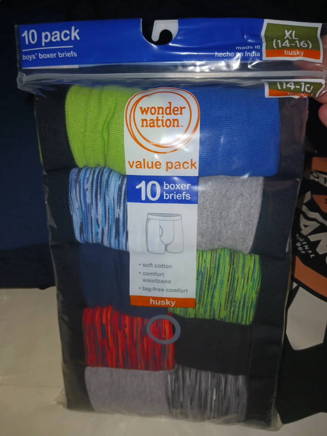 Wonder Nation Boys Boxer Briefs and A-Shirts Bundle (XL/Husky) - photo 4