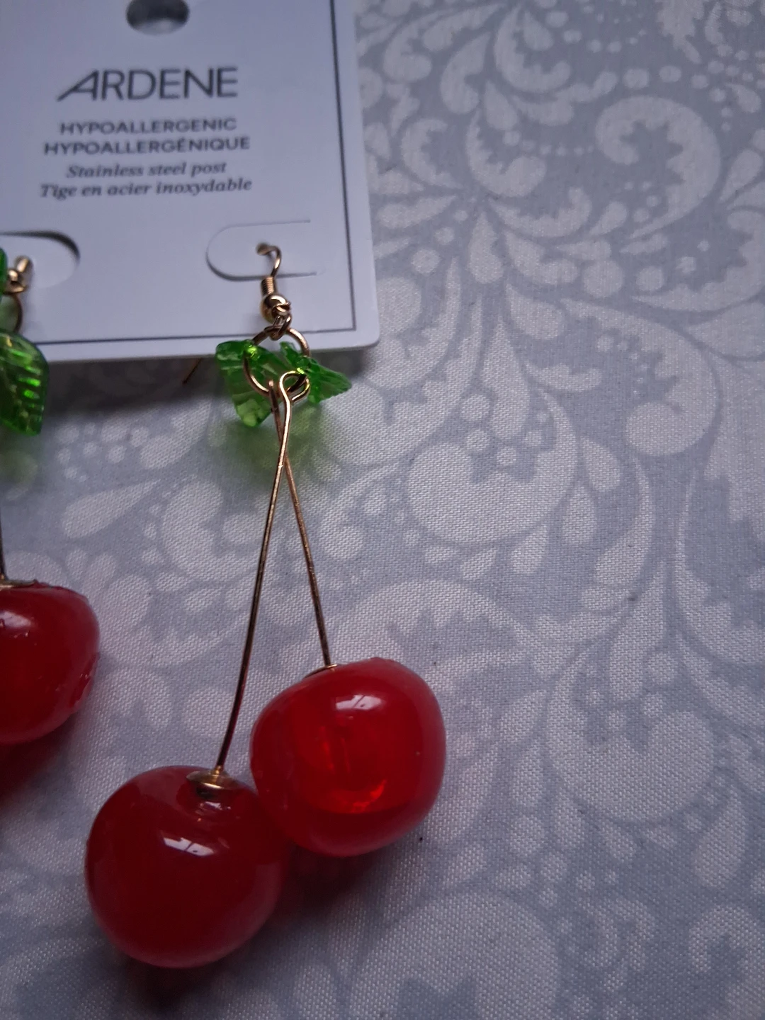 Ardene Cherry Drop Earrings - photo 2