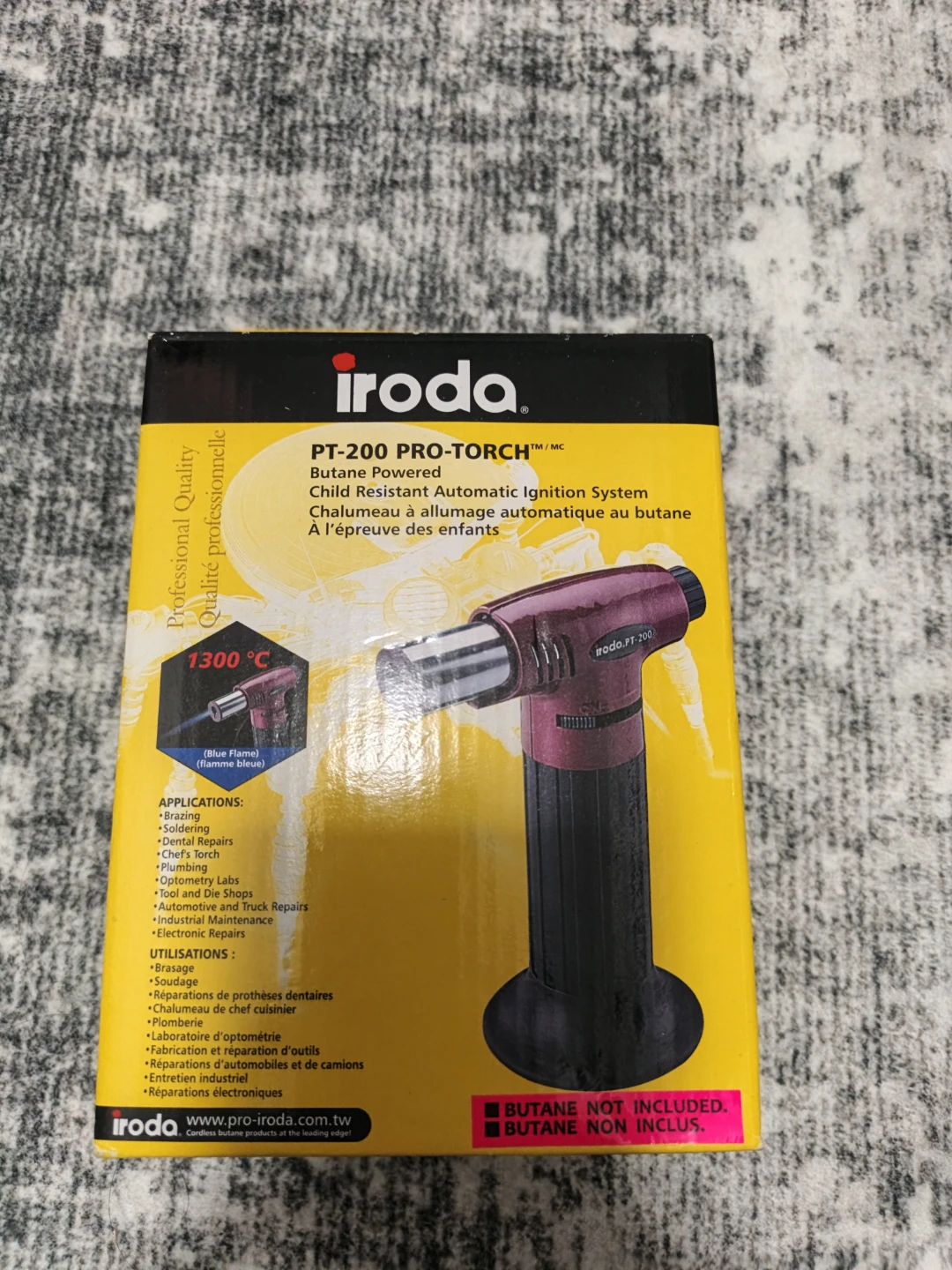 Iroda PT-200 Pro-Torch Butane Powered Torch - photo 2