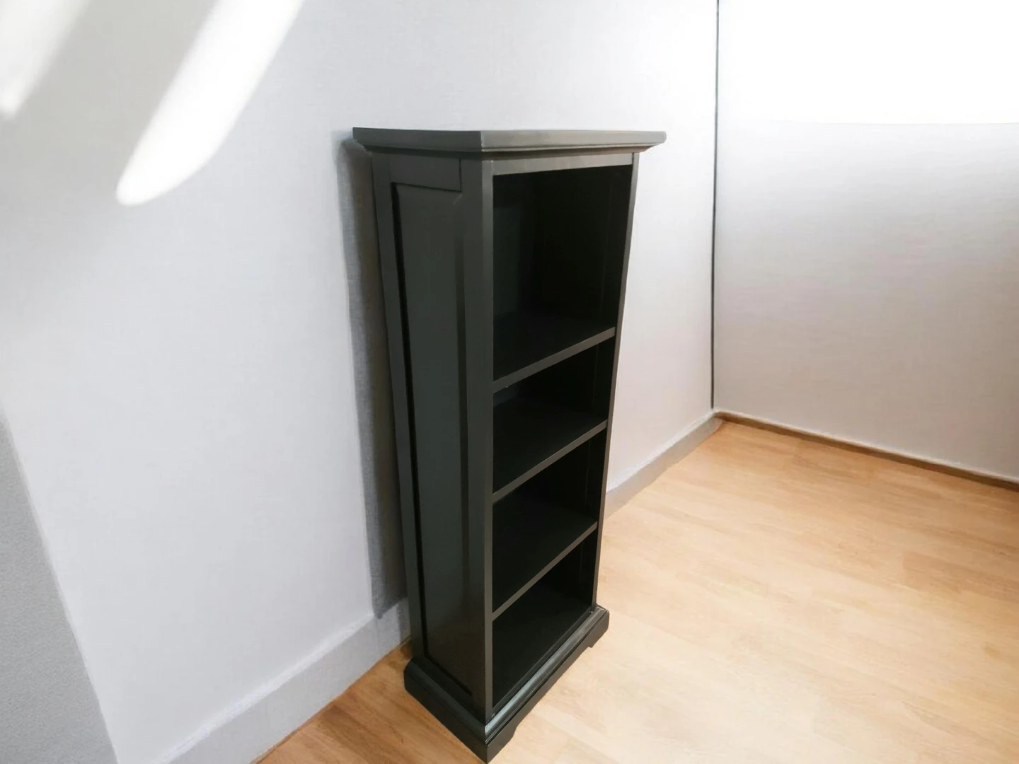 Black Bookshelf - NO Scratches - Like Brand New - photo 3