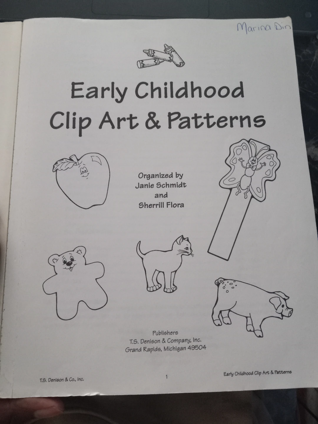 Early Childhood Clip Art & Patterns Book - photo 2