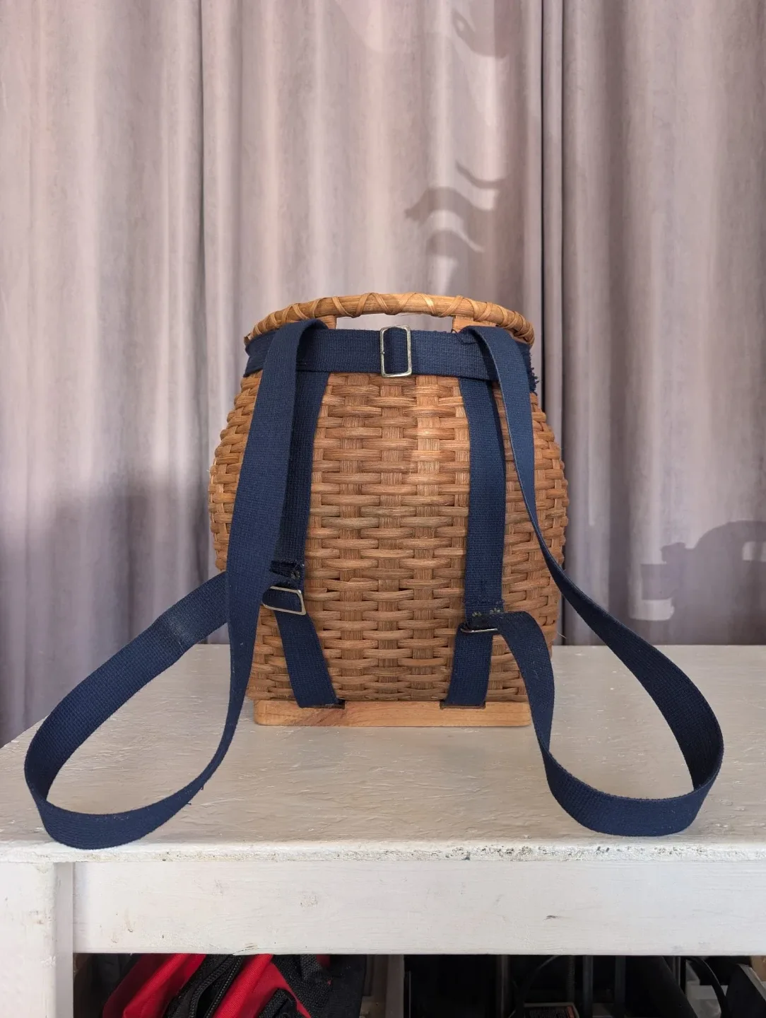 Woven Adirondack Backpack Foraging Basket