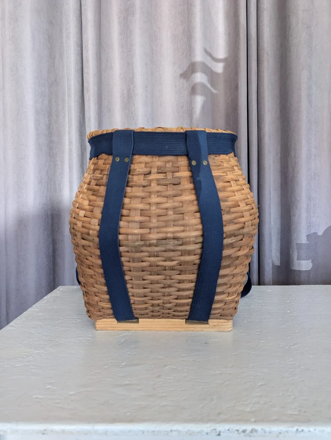 Woven Adirondack Backpack Foraging Basket - photo 2