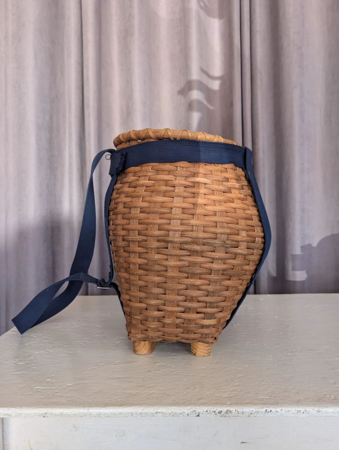 Woven Adirondack Backpack Foraging Basket - photo 3