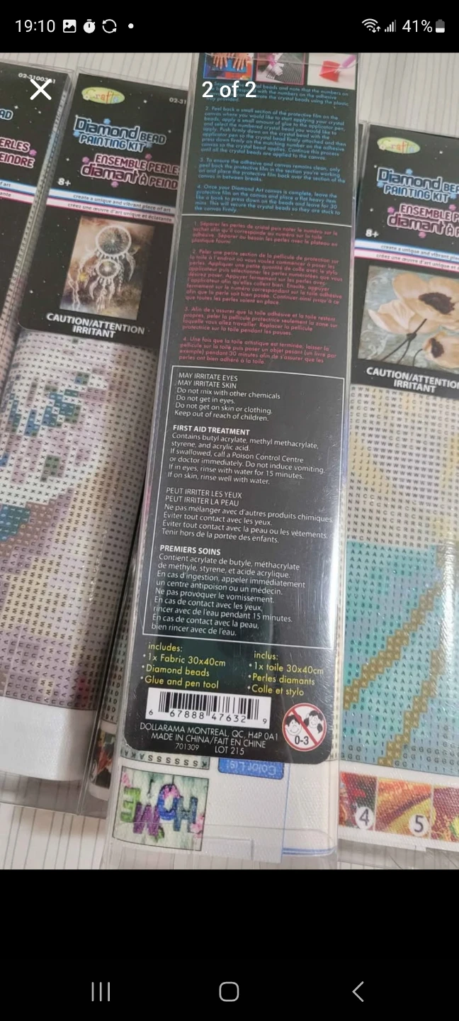 6 Diamond Art Kit - photo 2