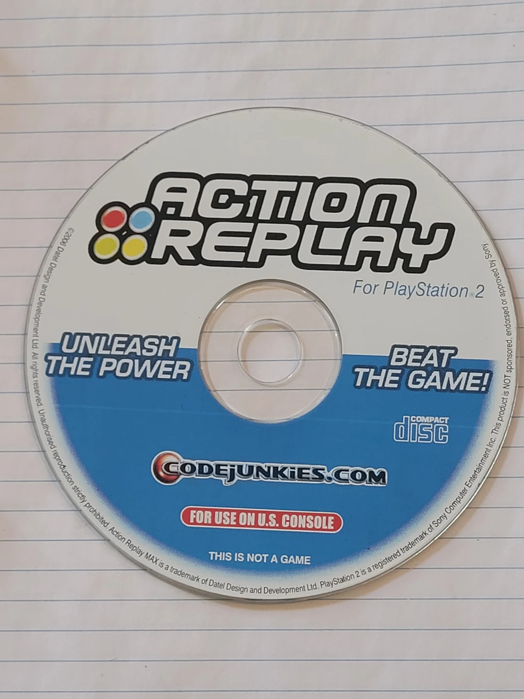 Action Replay MAX for PlayStation 2
