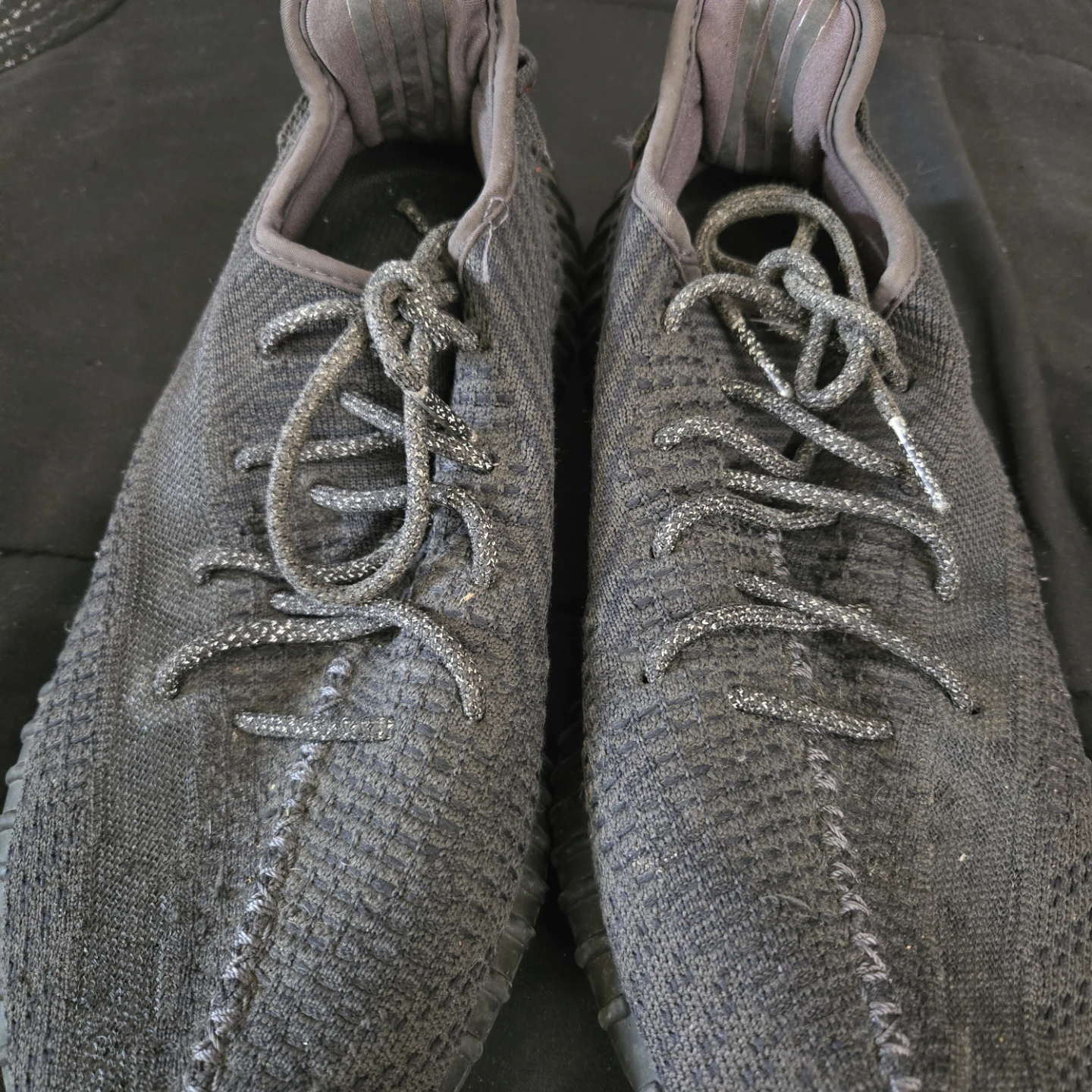 Adidas Yeezy Boost 350 V2 "Core Black" Men's Shoes - photo 5