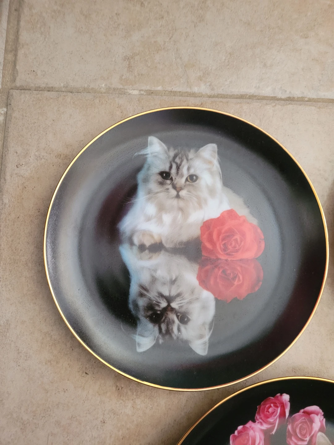Collection of Decorative Kitten Plates - photo 2