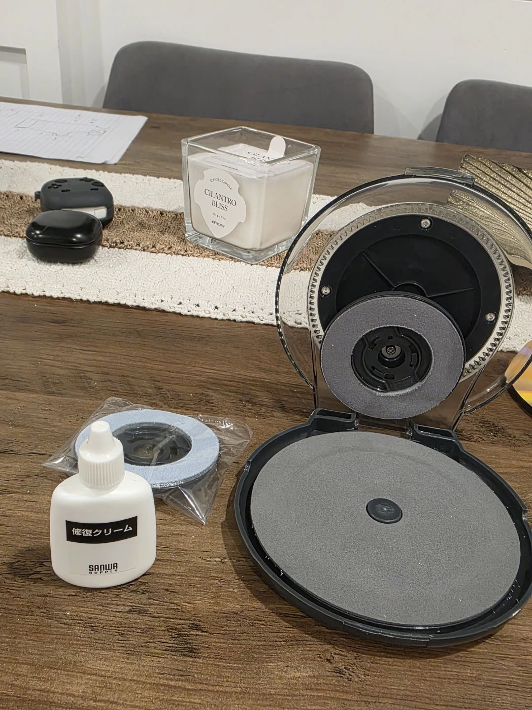 Disc repair machine