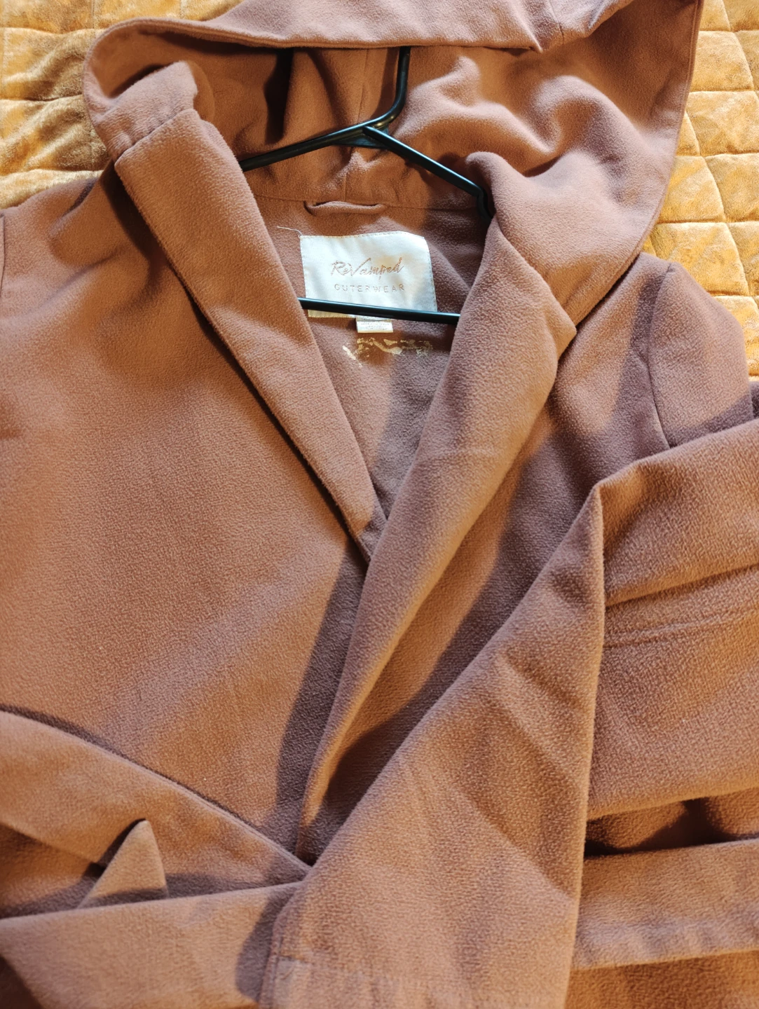 RSVMPD Outerwear Hooded Coat in Dusty Rose - photo 3