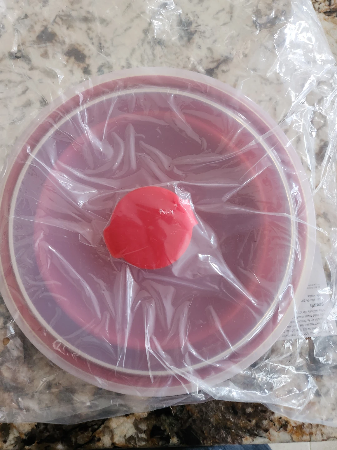 Pampered Chef Family-Size Microwave Popcorn Maker - Red - photo 4