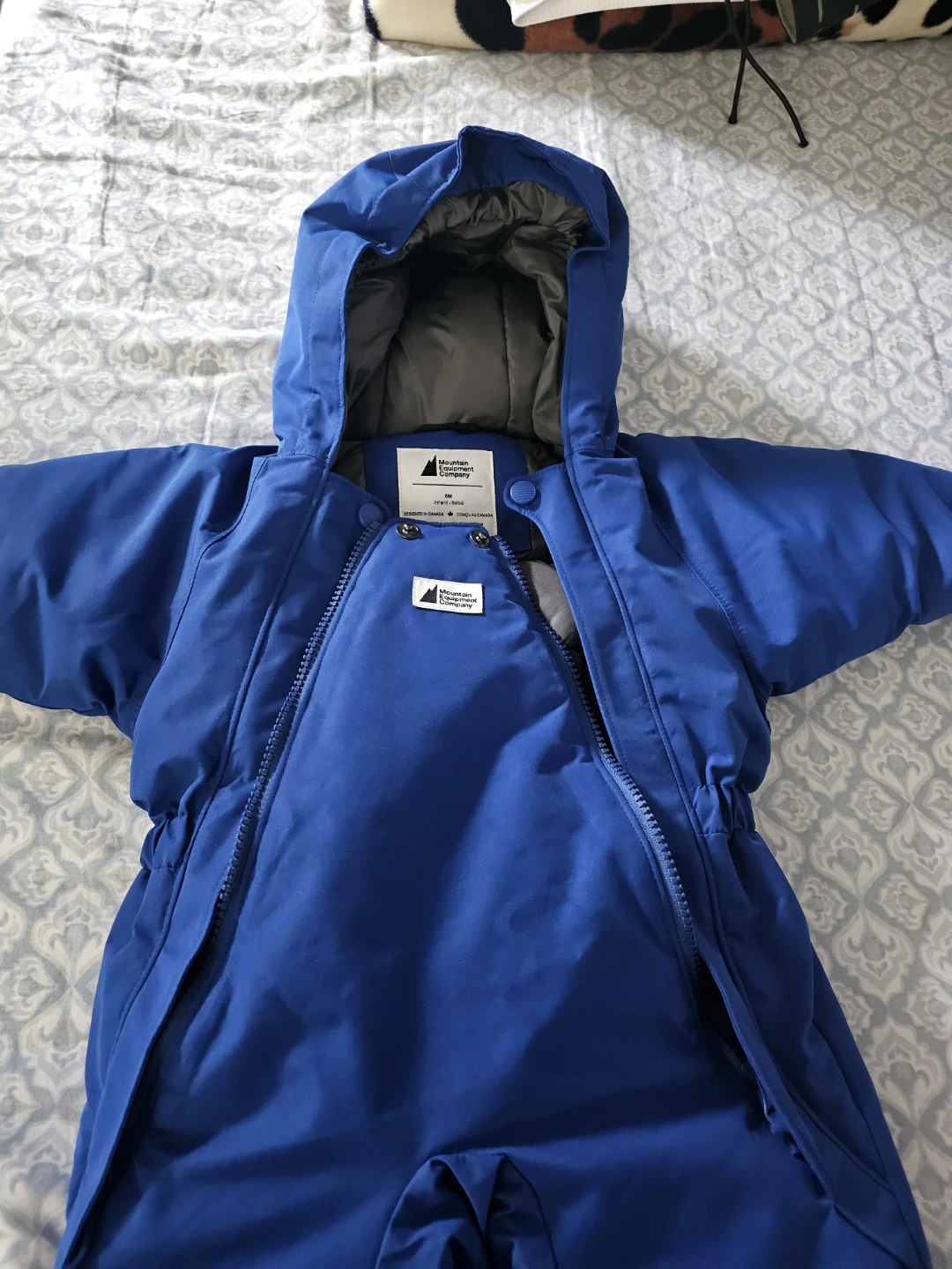 Mountain Equipment Company Infant Snowsuit - Blue - 6M - photo 3