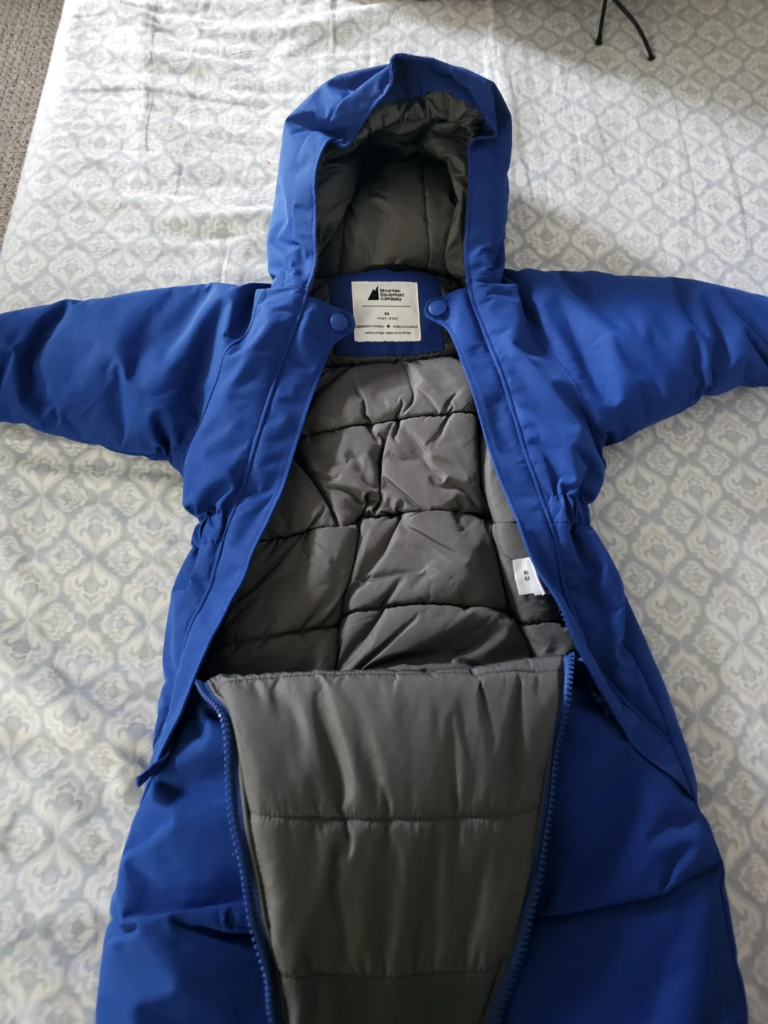 Mountain Equipment Company Infant Snowsuit - Blue - 6M - photo 5