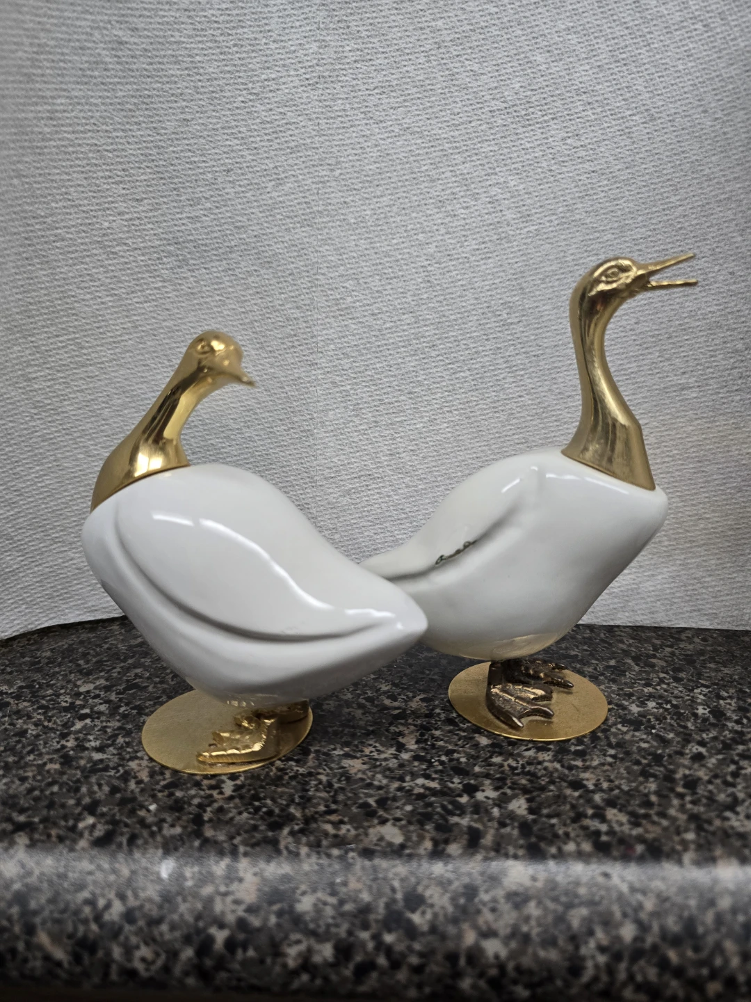 VINTAGE Decorative Goose Figurines (Set of 2) - photo 2