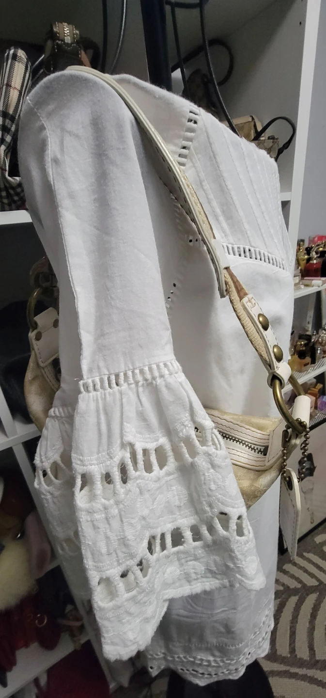 Adelyn Rae White Lace Detail Dress - photo 4