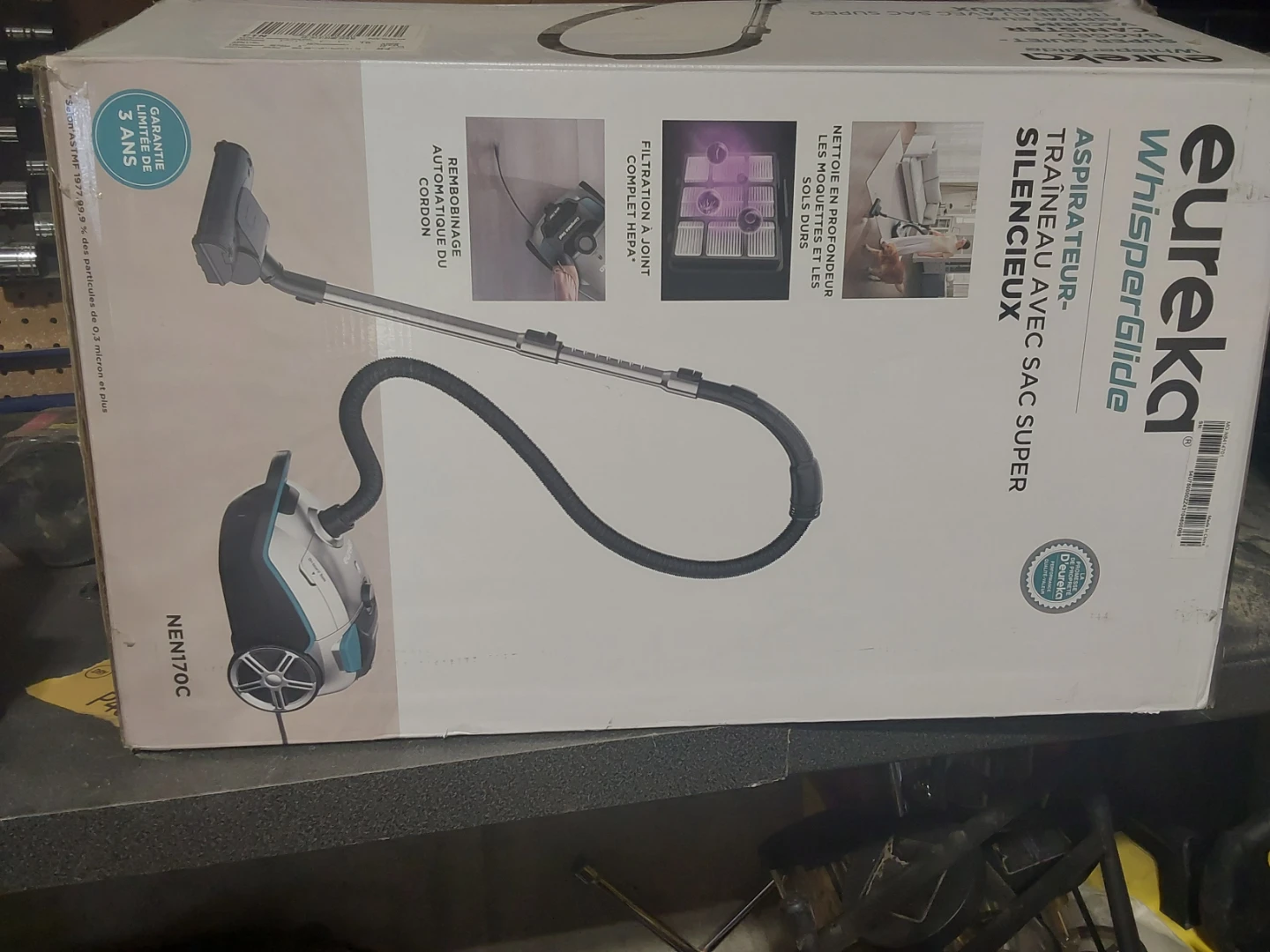 Eureka WhisperGlide Vacuum NEN170C