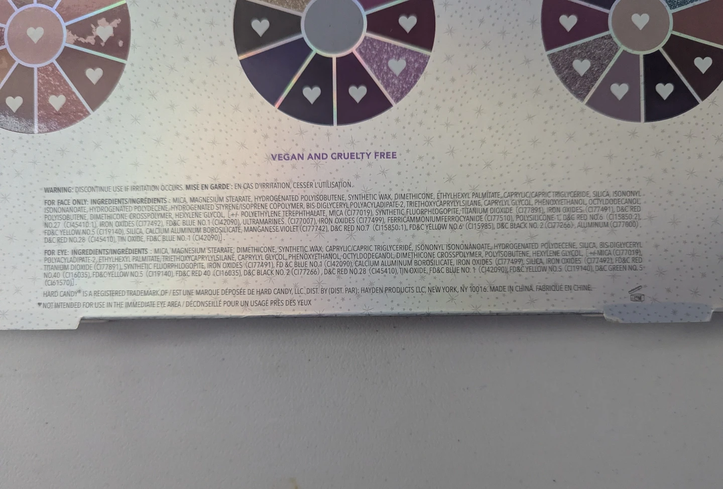 Hard Candy eye shadow palettes - photo 3