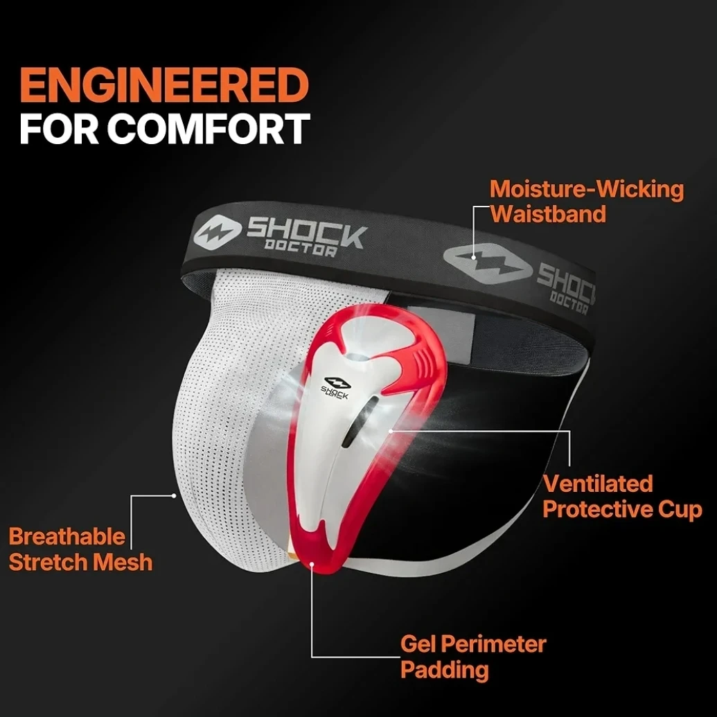 Shock Doctor Men's Supporter with BioFlex Cup - Large - photo 4