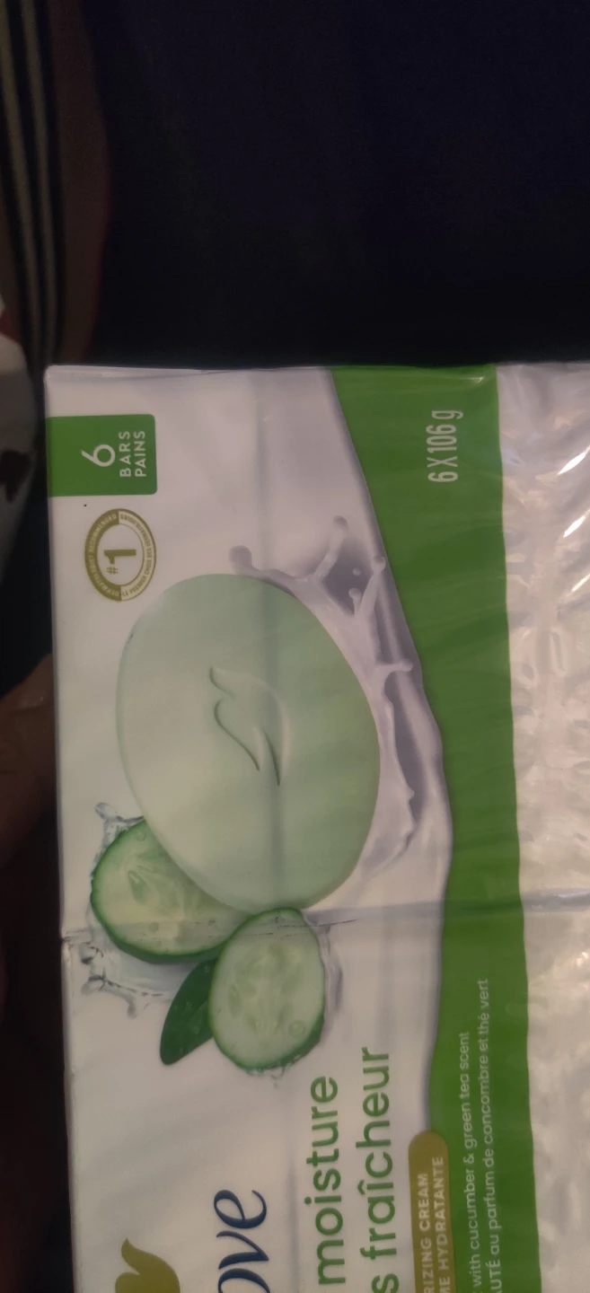 Dove Cool Moisture Beauty Bar - 6 Bars x 2 packs - photo 2