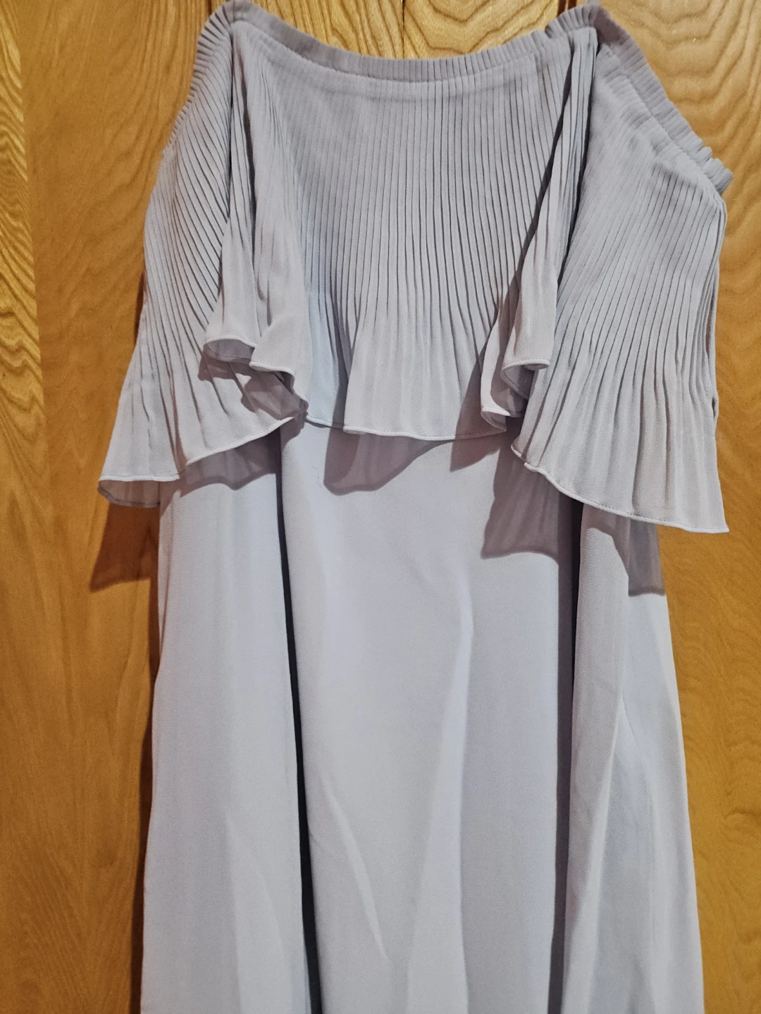 Club Monaco pleated ruffle maxi dress - photo 4