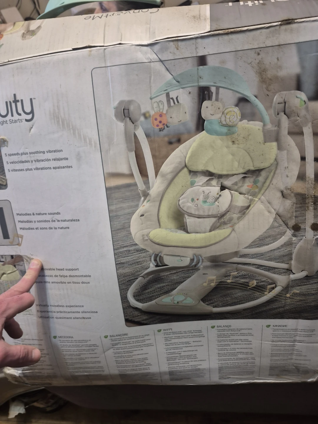 Ingenuity baby swing
