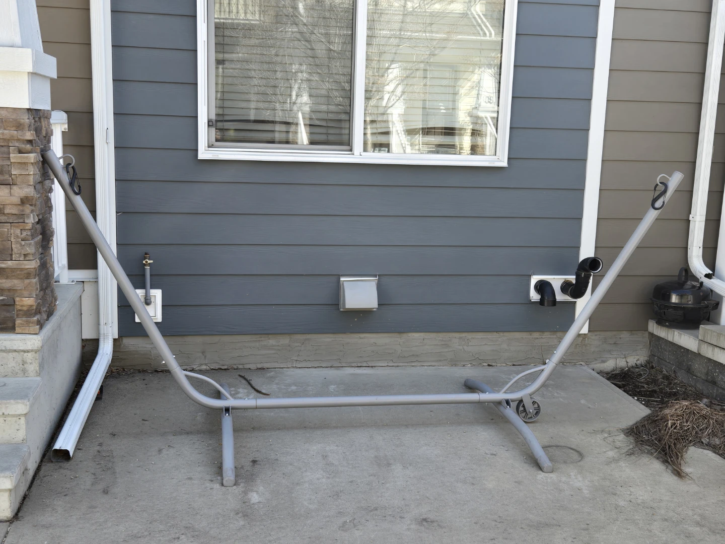 Double Hammock with Heavy Duty Steel Stand (Easy to Move!) - photo 3
