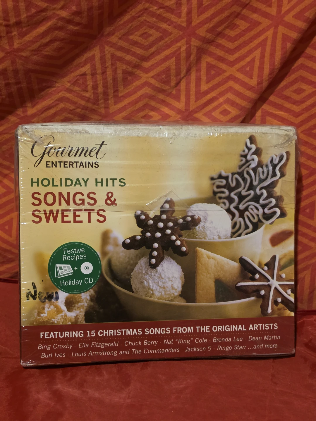 Gourmet Entertains Holiday Hits Songs & Sweets CD