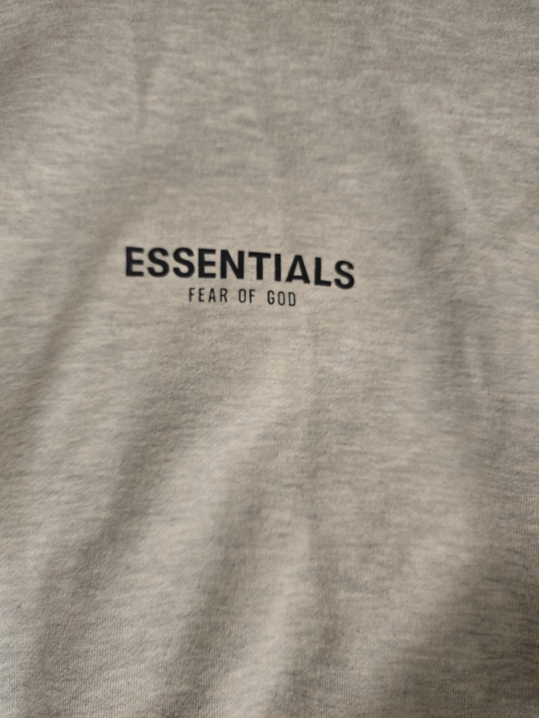 ESSENTIALS Oatmeal Mock Neck Sweatshirt - photo 3