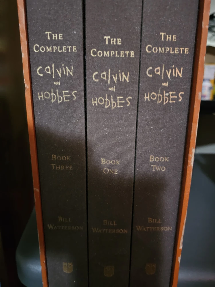 The Complete Calvin and Hobbes – 3-Vol Hardcover Box Set - photo 2