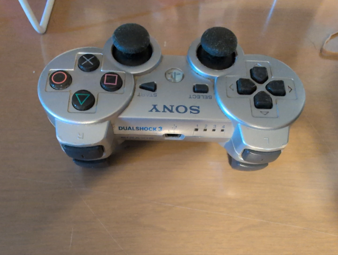 PS3 Sony DualShock 3 Wireless Controller - Silver - photo 2