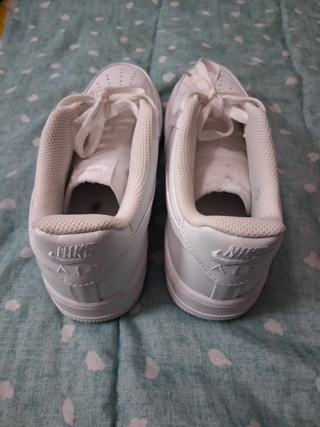 Nike Air Force 1 White Sneakers - photo 3