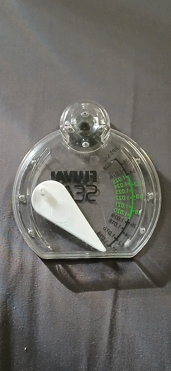 Fluval SEA Hydrometer Aquarium Saltwater Specific Gravity Tester - photo 2
