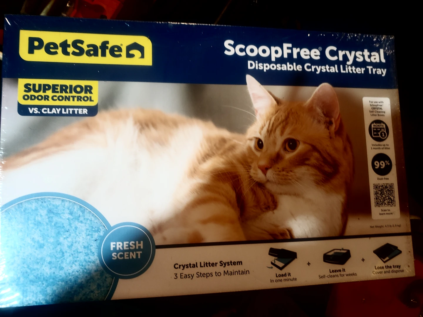 PetSafe ScoopFree Crystal Disposable Litter Tray Lavender Scent - photo 3