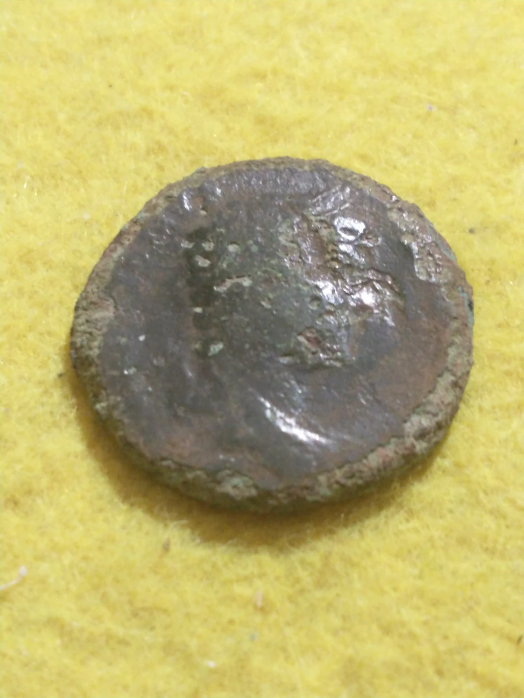 Nice coin! 125-128 AD Emperor Hadrian ancient Roman, Rome mint - photo 2