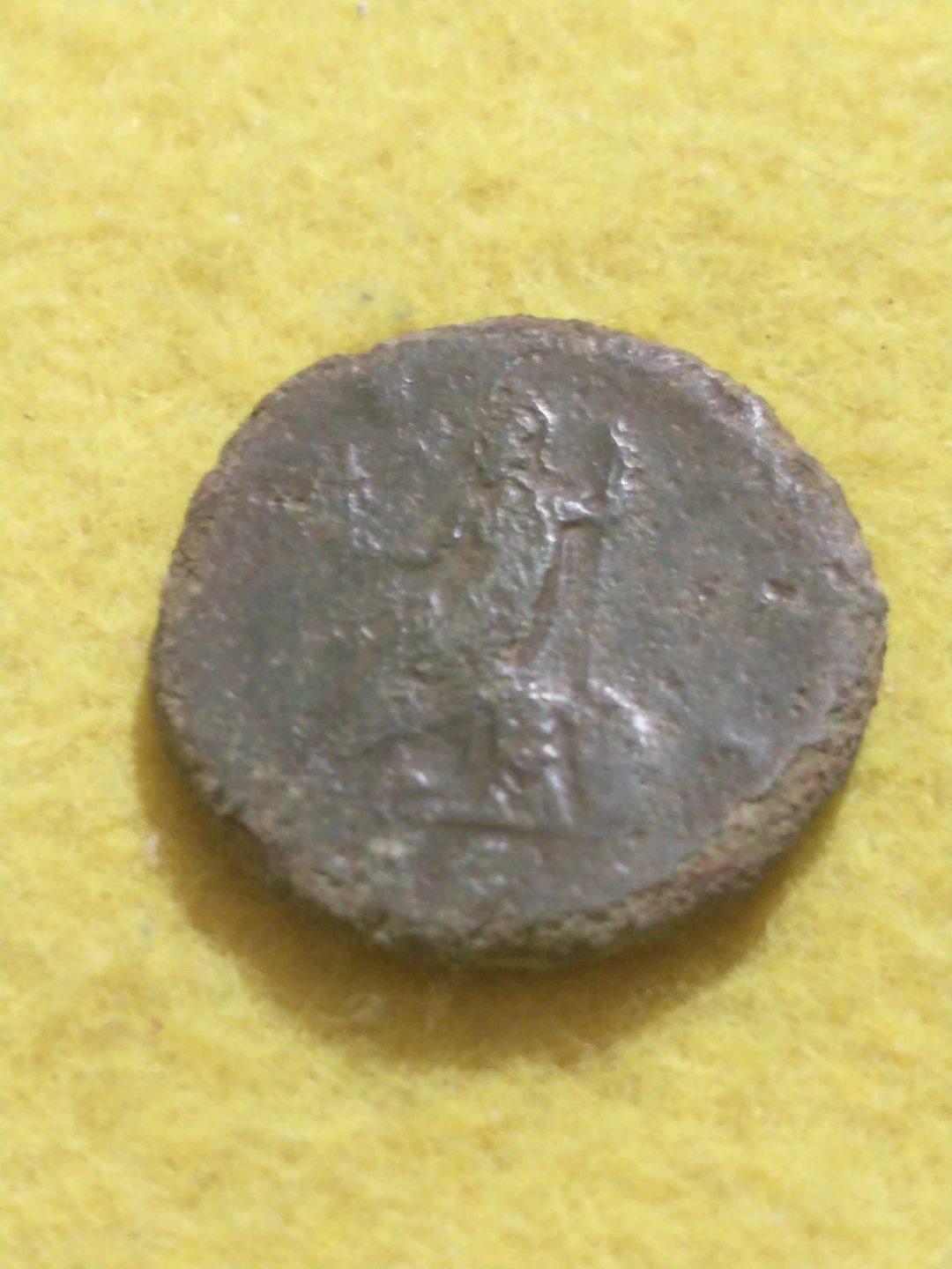 Nice coin! 125-128 AD Emperor Hadrian ancient Roman, Rome mint - photo 4