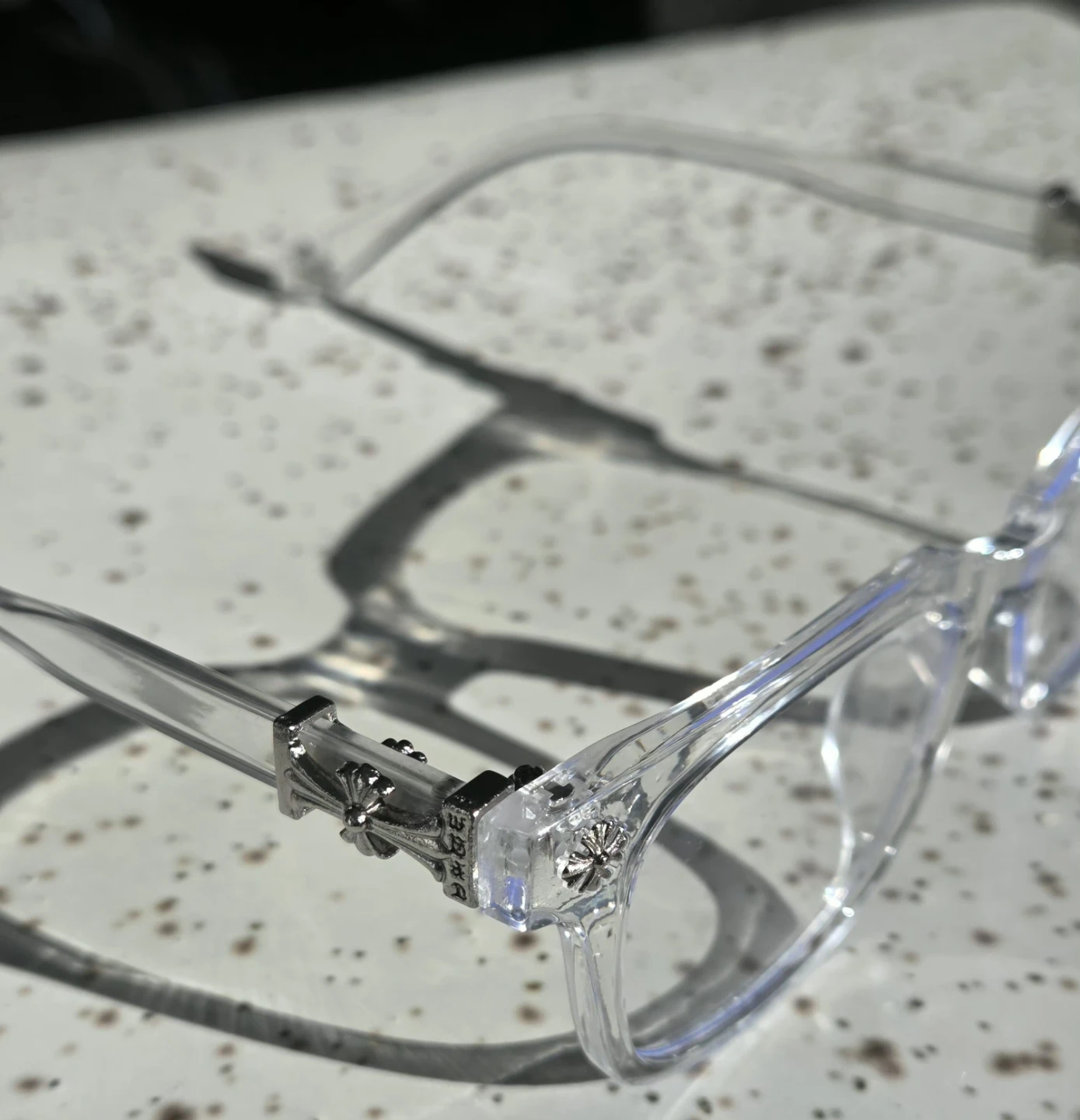 Chrome Hearts Glasses Clear Frame