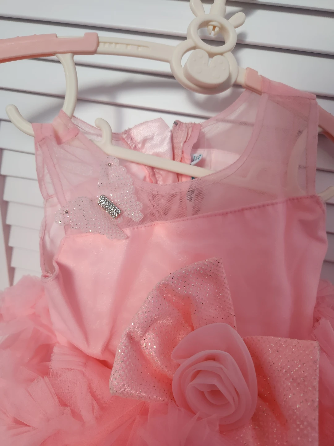 Pink Tulle Party Dress for Girls - photo 3