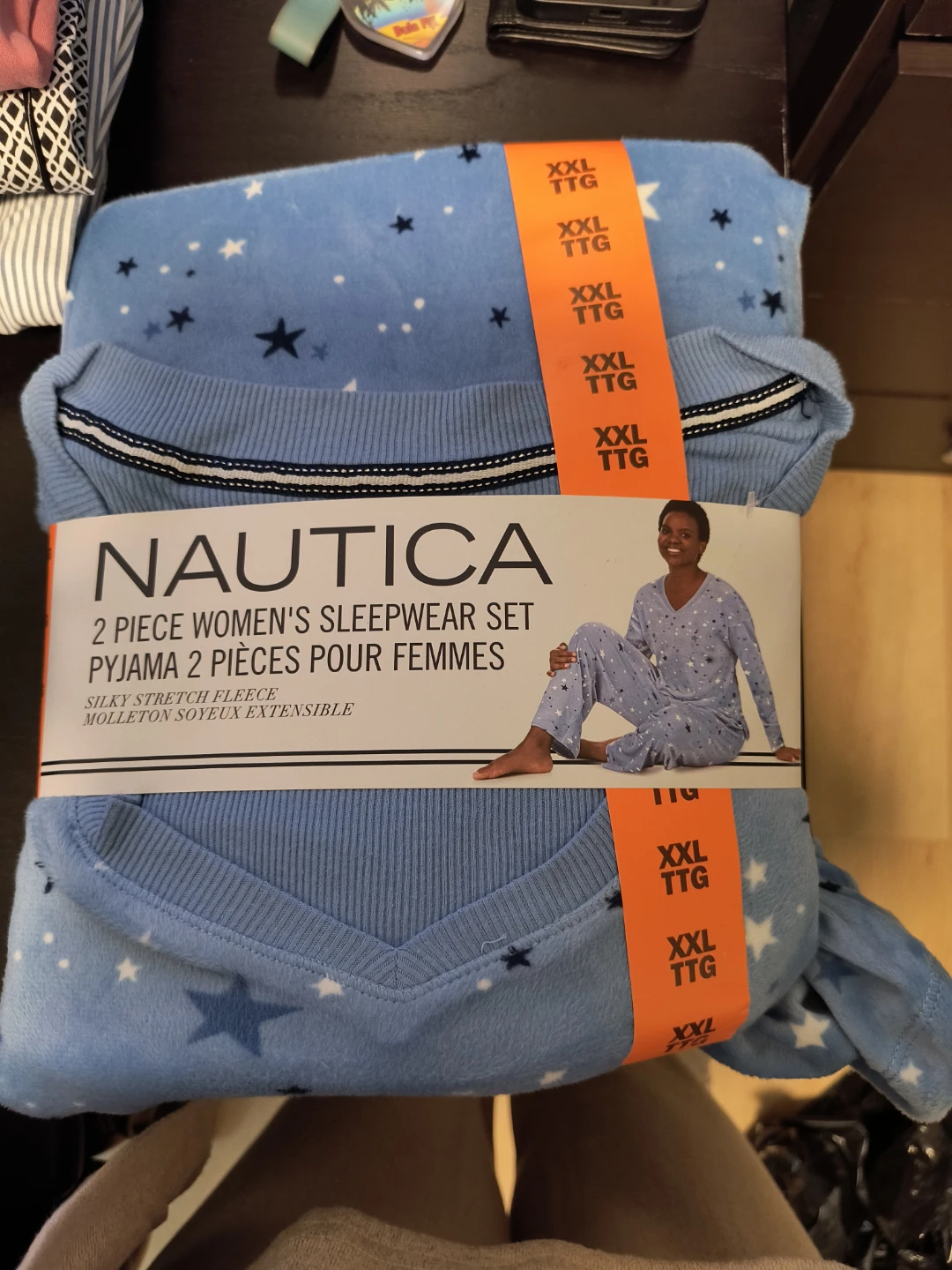 Nautica Women's 2 Piece Sleepwear Set - XXL