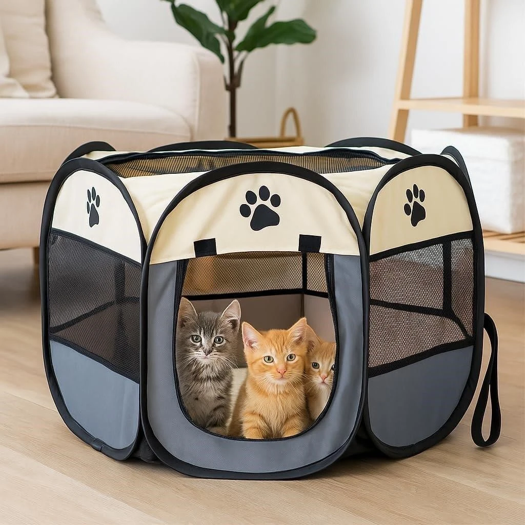 Portable Pet Playpen Tent - photo 3