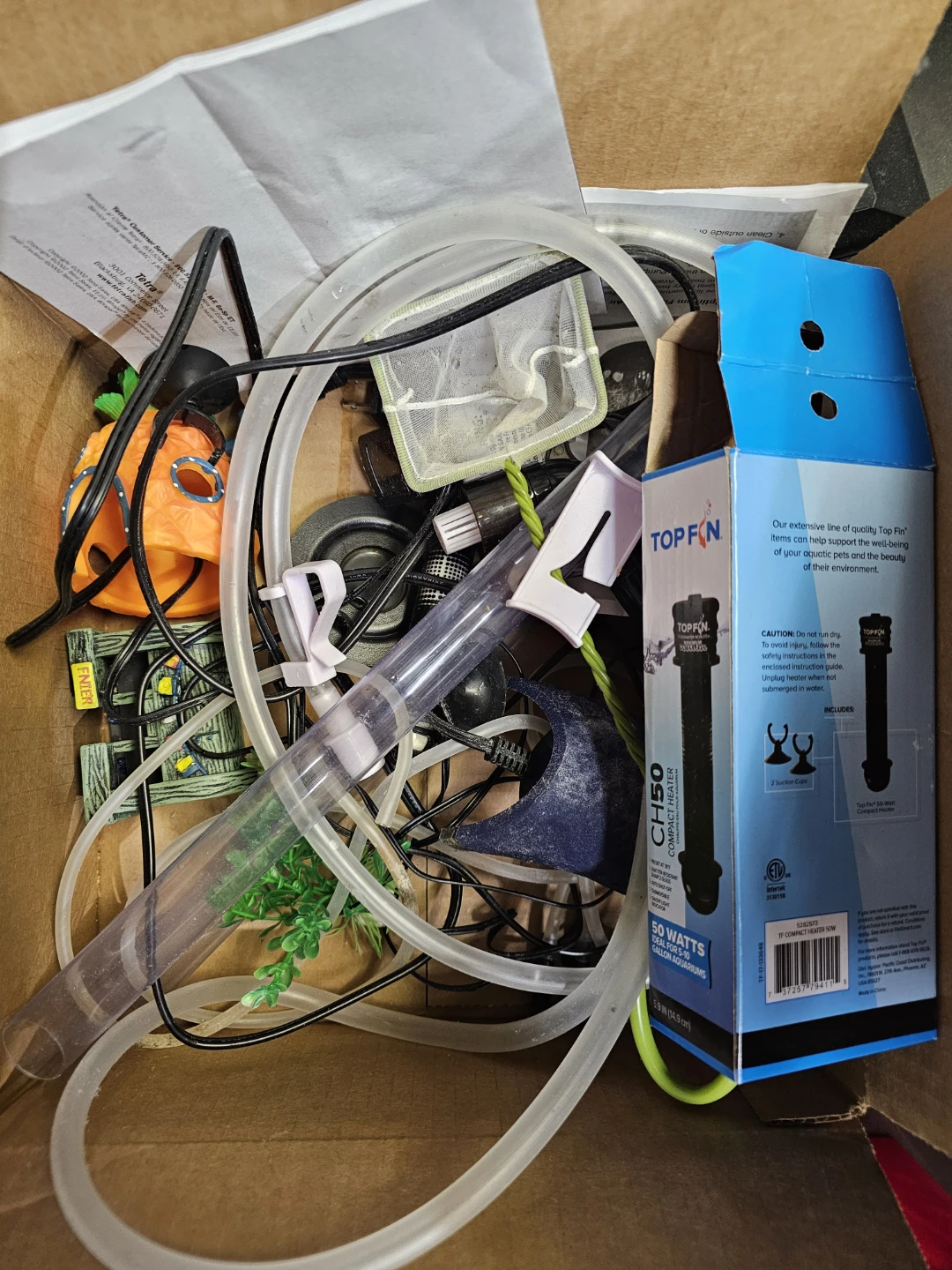 Tetra Bubbling LED Kit 3 Gallon Half Moon Aquarium - photo 5