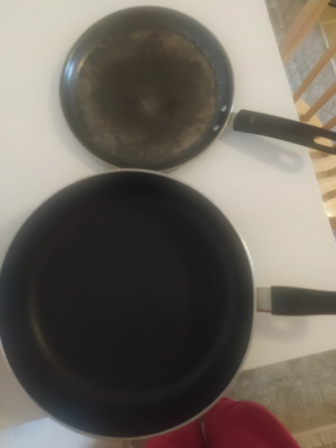 2 Frying Pans - Black