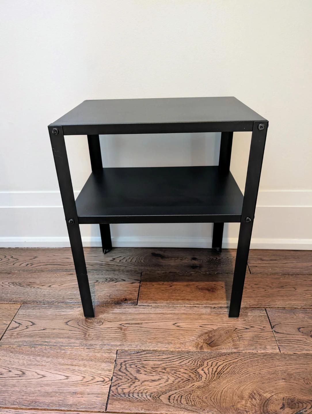 IKEA Knarrevik Metal Nightstand, Black - photo 5