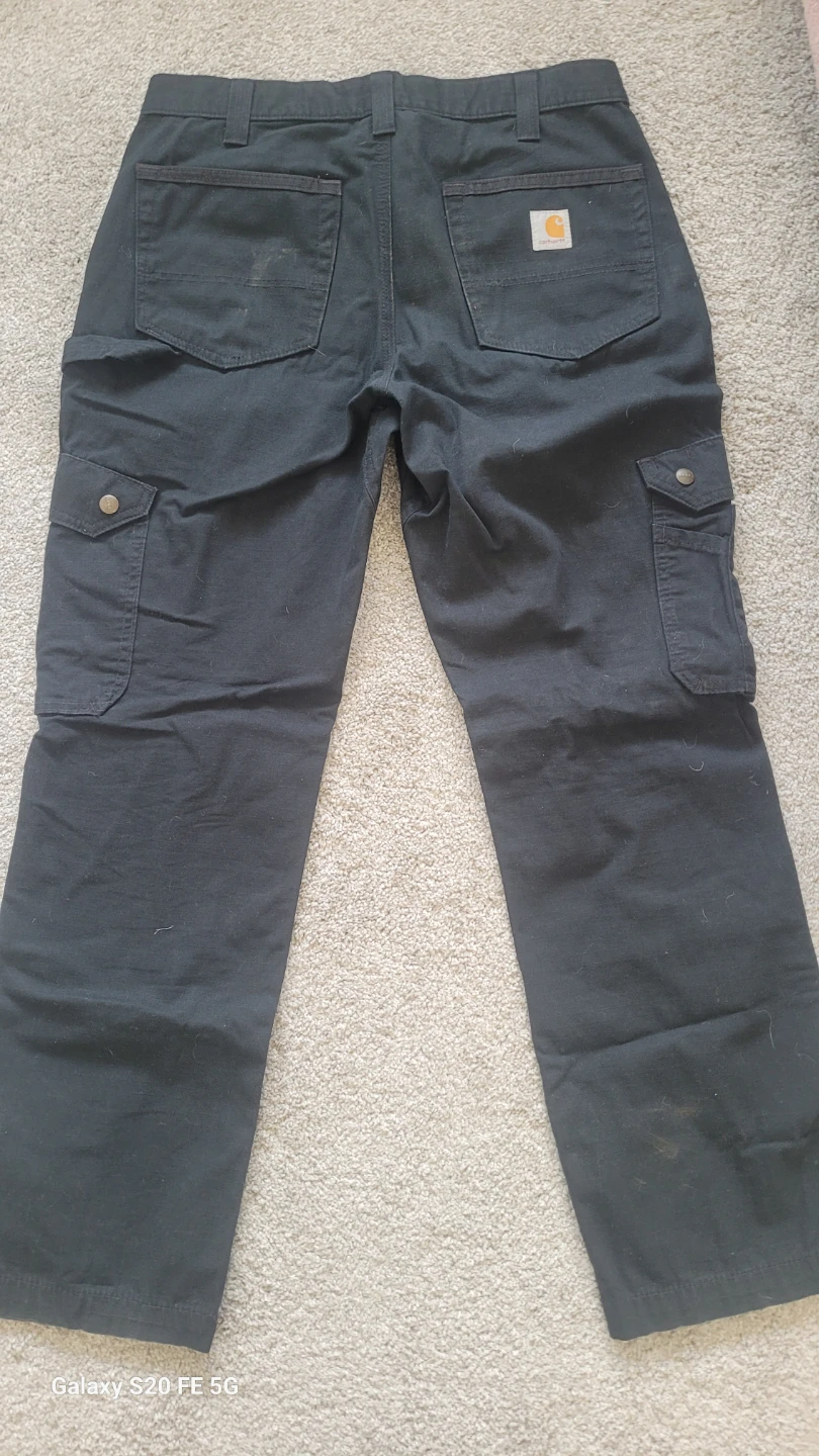 Carhartt B342-BLK Relaxed Fit Cargo Pants - Size 32x30 - photo 2